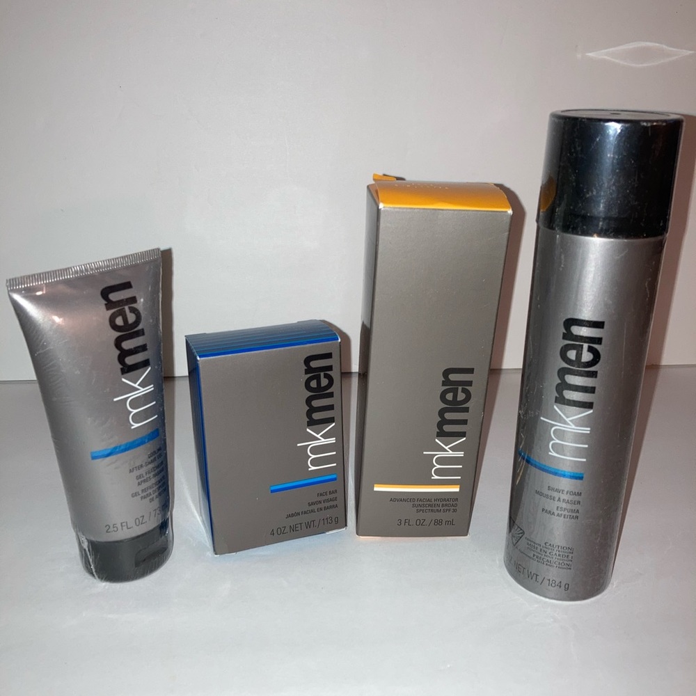 Men’s skin care grooming set